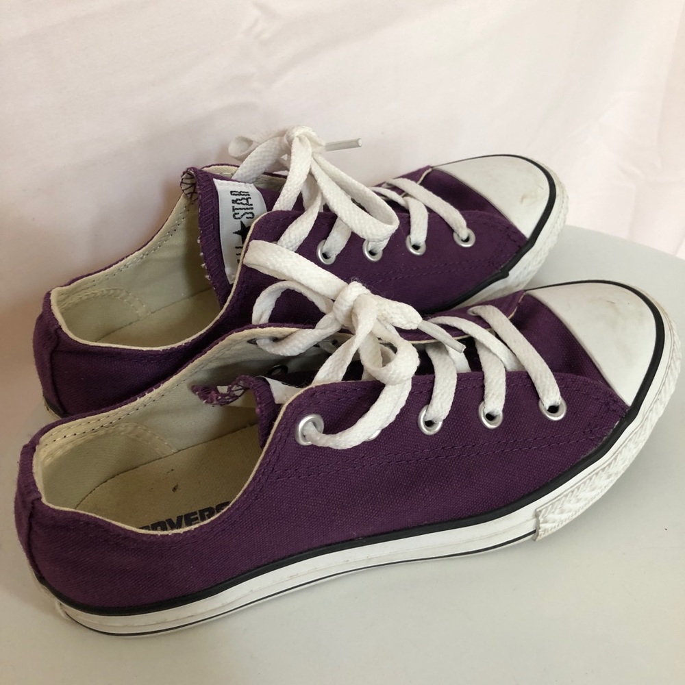 Purple Converse - Picture 3 of 4